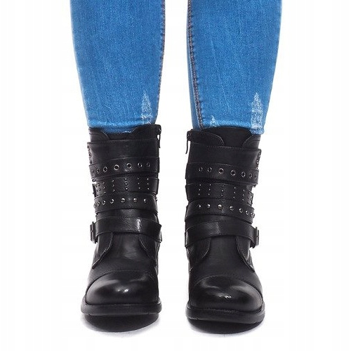 Lämmin saappaat solki M172 musta 2