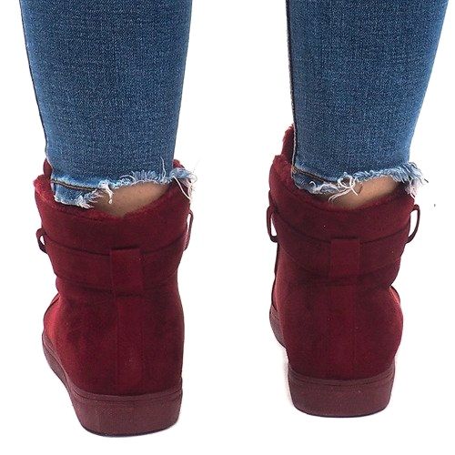 Lämpimät lenkkarit BOK-1122 Punainen 1