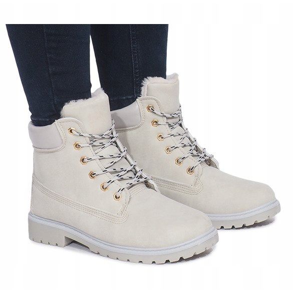 Eristetyt Timberki Trappers DD494-5 Beige 1
