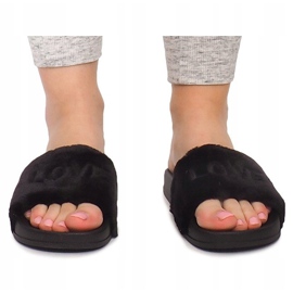 Love HN02-4 Musta turkis tohvelit 1