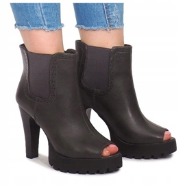 Avaa saappaat pylvässä B2901-PB Grey harmaa 1