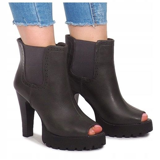 Avaa saappaat pylvässä B2901-PB Grey harmaa 1