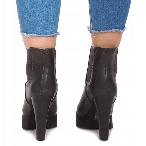 Avaa saappaat pylvässä B2901-PB Grey harmaa 2