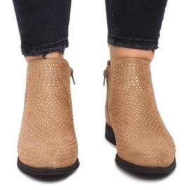 Mokkanahkakengät Jodhpur 1510 Beige 1