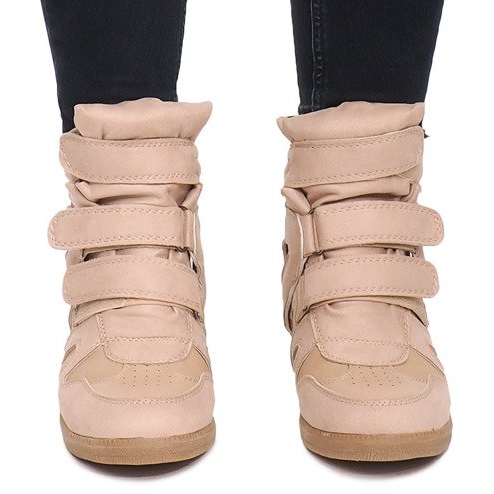 Wedge -lenkkarit BZ8386 Khaki monivärinen vihreä 1