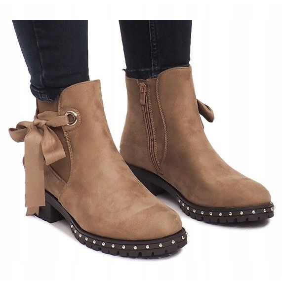 Suede Boots DR1798-64 Khaki 2