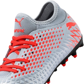 Puma Future 4.4 Mg Jr 105697-01 jalkapallokengät monivärinen harmaa 2