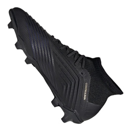 Adidas Predator 19.1 Fg Jr G25791 jalkapallokengät musta musta 1
