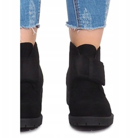 Mokkanahkakengät ja rusetit FA162 musta 1 Mokkanahkakengät ja rusetit FA162 musta 1