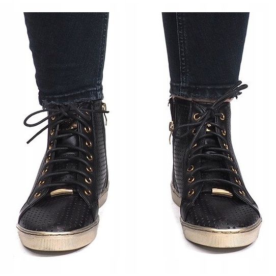 Mustat harmaat Maud -lenkkarit 2