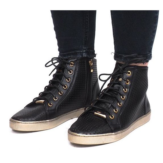 Mustat harmaat Maud -lenkkarit 1