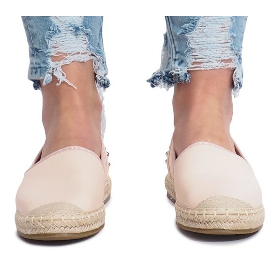 Vaaleanpunaiset espadrillit Dolita -nastoilla vaaleanpunainen 1