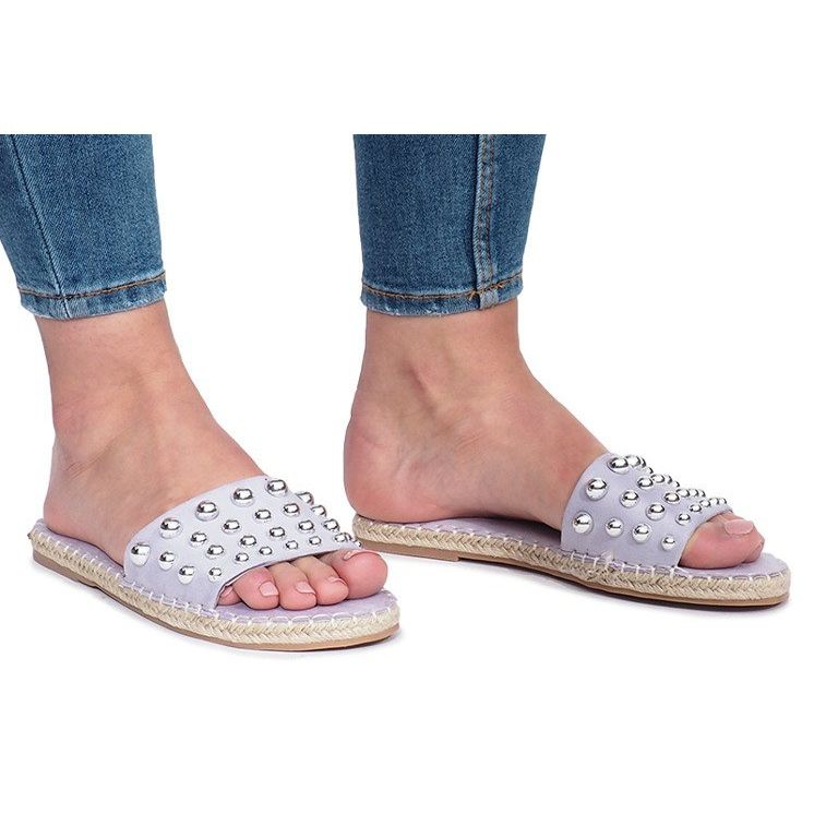 Violetit tossut Mocate -nastoilla violetti 1