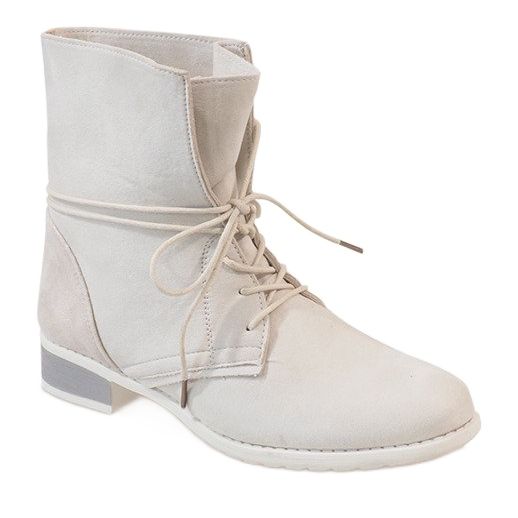 Beige mokkanahkakengät 16006-53 1