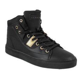 Mustat miesten lenkkarit SM1486-001 1