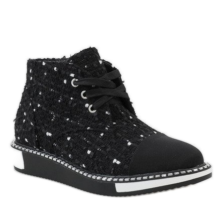 Mustat TS1811-nauhakengät 1