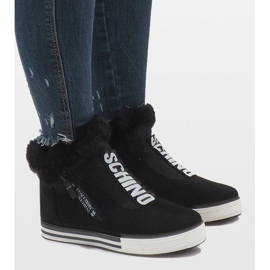 Mustat NB220P mokkaeristetyt saappaat 1