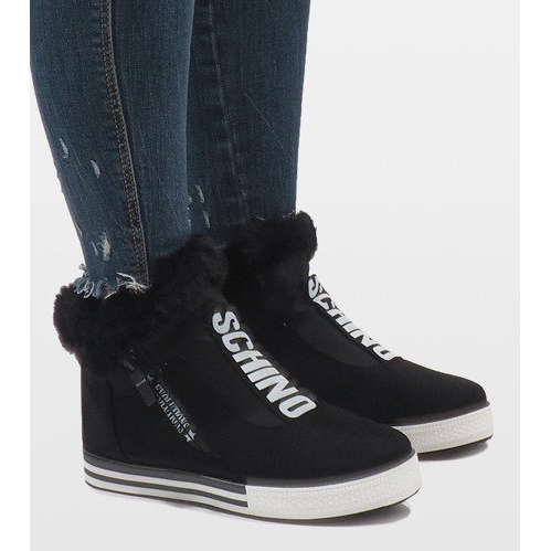 Mustat NB220P mokkaeristetyt saappaat 1