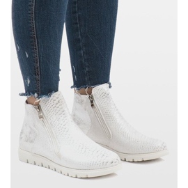 GF-A596 hopeiset urheilukengät harmaa 1