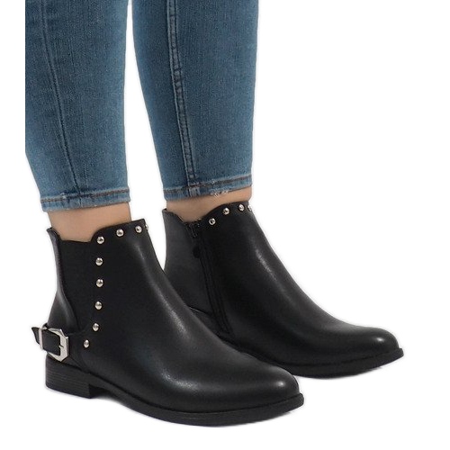 Mustat BM166 saappaat 1