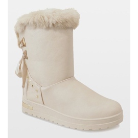 Naisten beige lumikengät AN-107 2