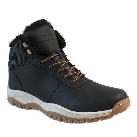 Mustat eristetyt lumisaappaat A1717-1 1