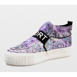 Valkoiset lenkkarit 623 valkoinen monivärinen 2