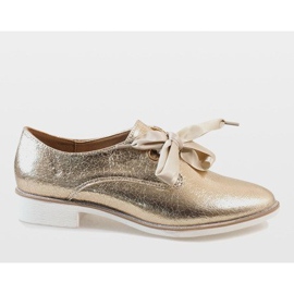 Kultaiset nauhakengät L7100 kultainen 1