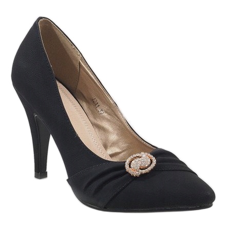 Mustat korkokengät J211 1