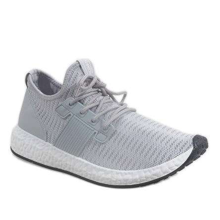 Harmaat miesten urheilukengät S33 1