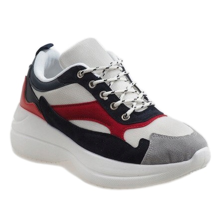 1862 valkoiset muodikkaat urheilukengät valkoinen 1