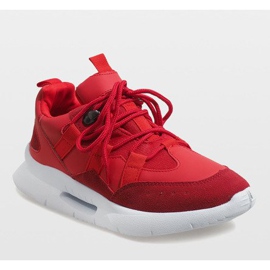 Punaiset muodikkaat urheilukengät R-375 punainen 1