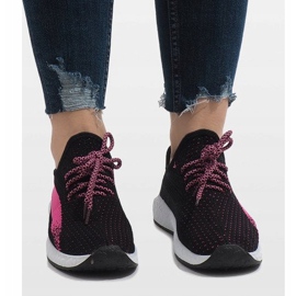 Mustat urheilukengät 6751-Y 2