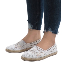 JX57P valkoiset pitsikengät valkoinen 1