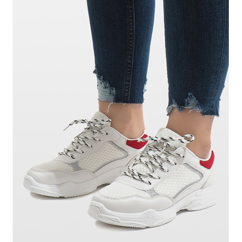 Valkoiset YM-31 urheilukengät valkoinen 1