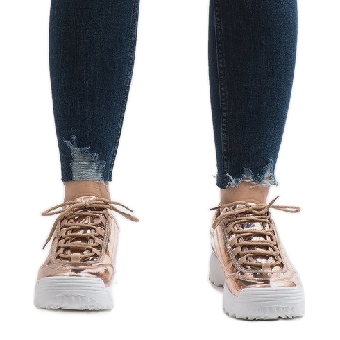 Samppanjamuodin urheilukengät 82017 keltainen 2