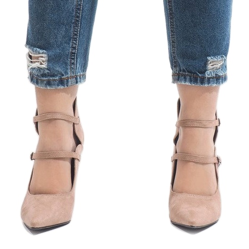 Pumput nastassa 6613-5 beige 2