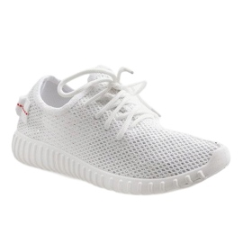 BY-049 valkoiset urheilukengät valkoinen 1