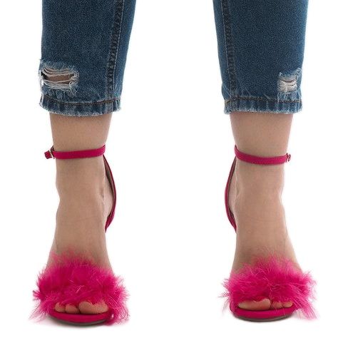 Vaaleanpunaiset NF-19P mokkanahkaiset korkokengät vaaleanpunainen 1