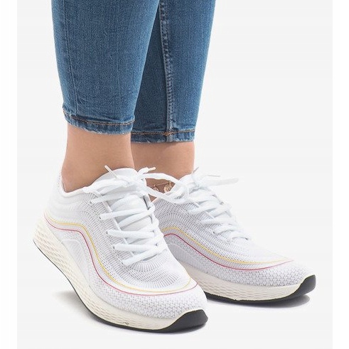 G-205 valkoiset urheilukengät valkoinen 2