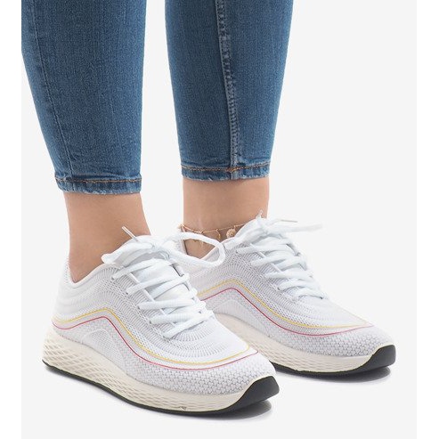 G-205 valkoiset urheilukengät valkoinen 1