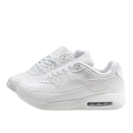 Valkoiset miesten urheilukengät HY-1607 valkoinen 2