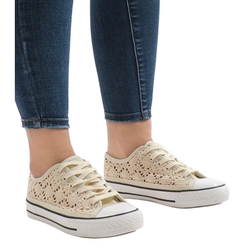 Beige pitsikengät BB2050-SP 1