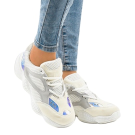 Valkoiset MS522-9 kouluttajat valkoinen 1