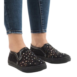 HC233 mustat pitsi -lenkkarit 1