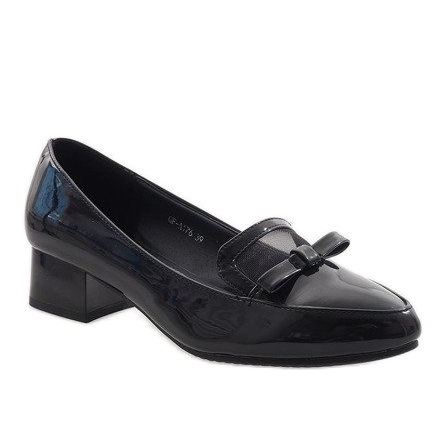 Mustat korkokengät GF-A176 1