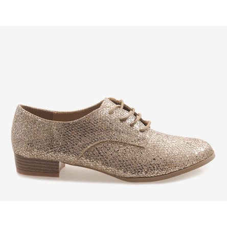 Kultaiset G086-nauhakengät kultainen 2