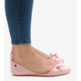 Vaaleanpunaiset ballerinat JX1018-6 vaaleanpunainen 1