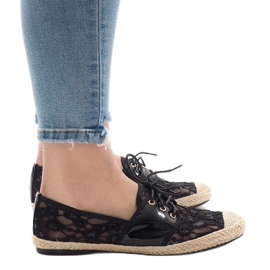 Mustat avoimet jazzkengät YW-888 1