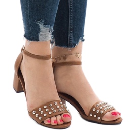 Kamelin korkokengät 173-856 ruskea 1